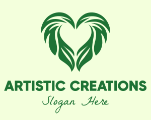 Creations - Heart Leaf Agriculture Gardening logo design