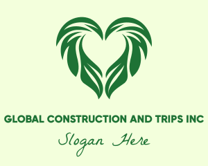 Produce - Heart Leaf Agriculture Gardening logo design