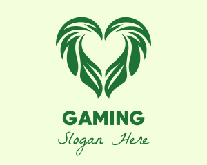 Spa - Heart Leaf Agriculture Gardening logo design
