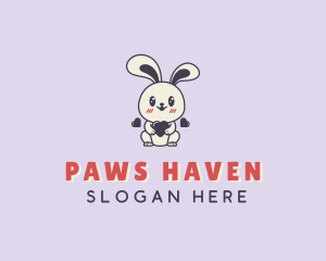 Pet Bunny Vet logo design