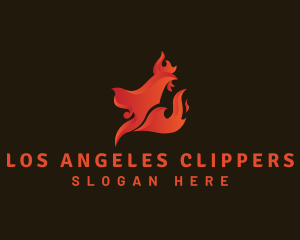 Roasted Chicken Flame Logo