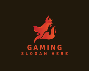 Roasted Chicken Flame Logo