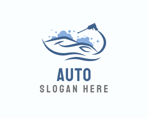 Car Hose Cleaning Logo