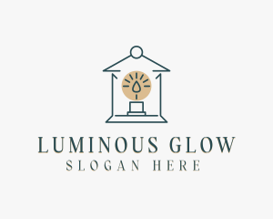 Lantern - Candle Lantern Decoration logo design