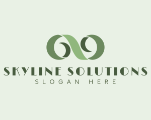 Generic Infinity Ribbon logo design