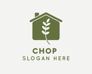 Eco Friendly - Leaf Plant Greenhouse logo design