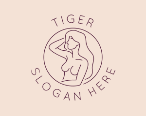 Sexy Woman Beauty Logo