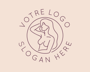 Erotic - Sexy Woman Beauty logo design