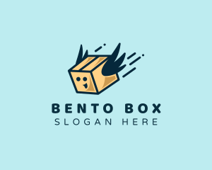 Flying Box Delivery logo design