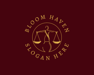 Justice Law Firm logo design