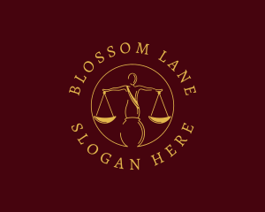 Justice Law Firm logo design