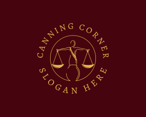 Justice Law Firm logo design