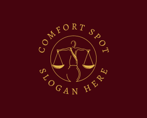 Justice Law Firm logo design