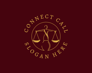 Justice Law Firm logo design