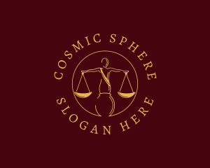 Justice Law Firm logo design