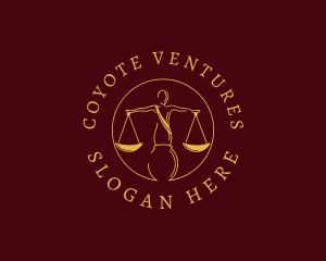 Justice Law Firm logo design