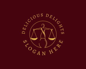 Justice Law Firm logo design