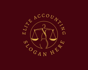 Justice Law Firm logo design