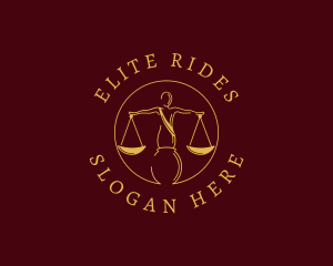 Justice Law Firm logo design