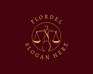 Justice Law Firm logo design