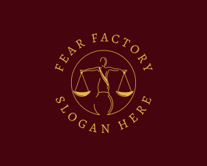 Justice Law Firm logo design