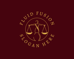 Justice Law Firm logo design