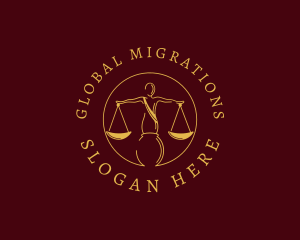 Justice Law Firm logo design