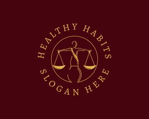 Justice Law Firm logo design