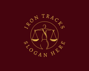 Justice Law Firm logo design