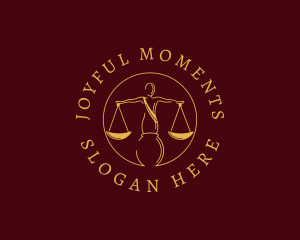 Justice Law Firm logo design