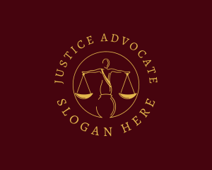 Prosecutor - Justice Law Firm logo design