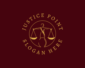 Judiciary - Justice Law Firm logo design