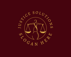 Judicial - Justice Law Firm logo design