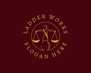 Justice Law Firm logo design