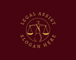 Paralegal - Justice Law Firm logo design