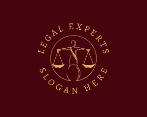 Law - Justice Law Firm logo design