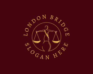 Justice Law Firm logo design