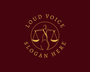 Justice Law Firm logo design