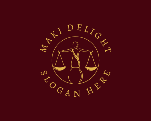 Justice Law Firm logo design