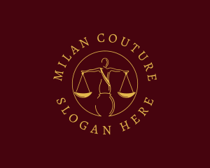 Justice Law Firm logo design