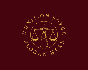 Justice Law Firm logo design