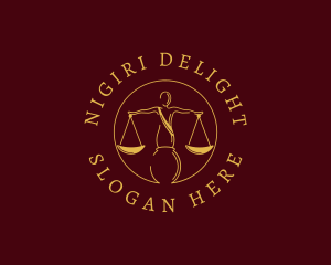 Justice Law Firm logo design