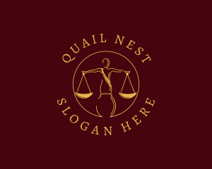 Justice Law Firm logo design