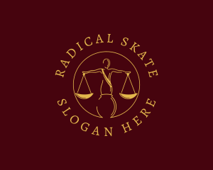 Justice Law Firm logo design