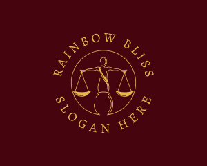 Justice Law Firm logo design