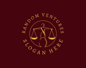 Justice Law Firm logo design