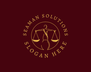 Justice Law Firm logo design