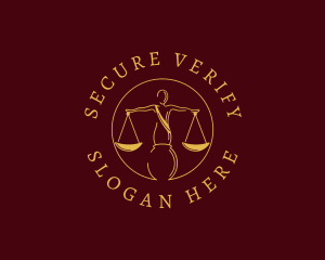 Justice Law Firm logo design