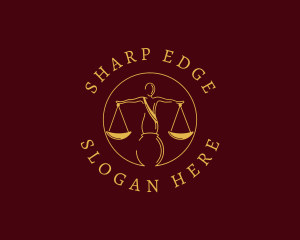 Justice Law Firm logo design