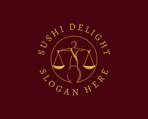 Justice Law Firm logo design